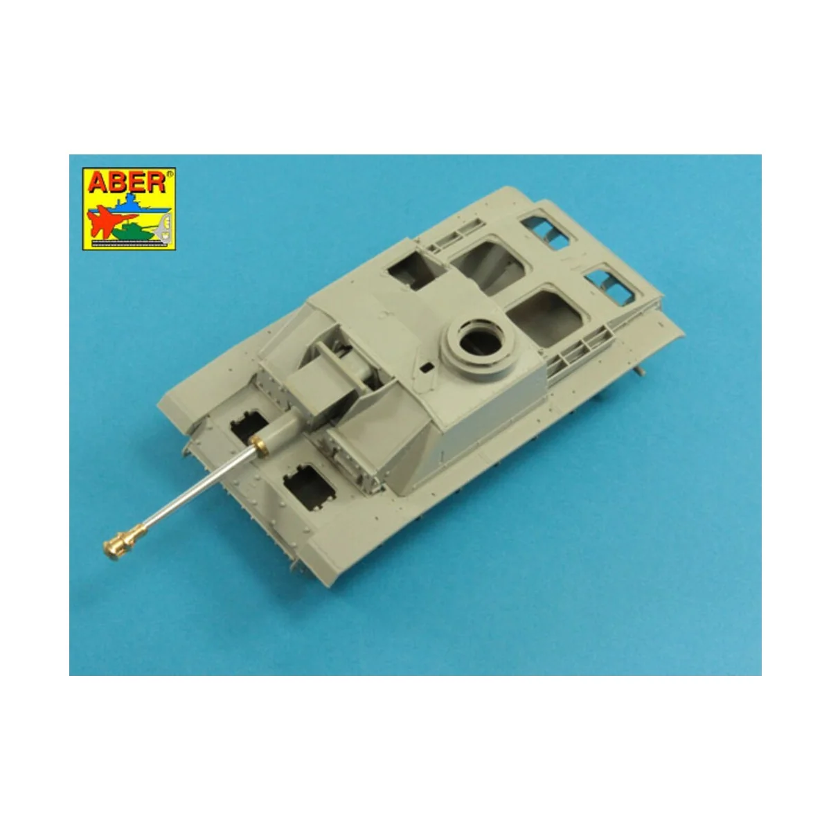 German StuK.40 L/48 7,5 cm Barrel with middle muzzle brake for Stug...