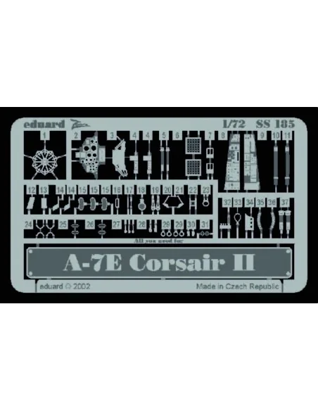 A-7E Corsair II, 1/72 - Eduard Accessories SS185