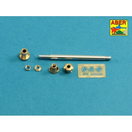 German StuK.40 L/48 7, 5 cm Barrel with middle muzzle brake for Stu... German StuK.40 L/48 7, 5 cm Barrel with middle muzzle brake for Stu...