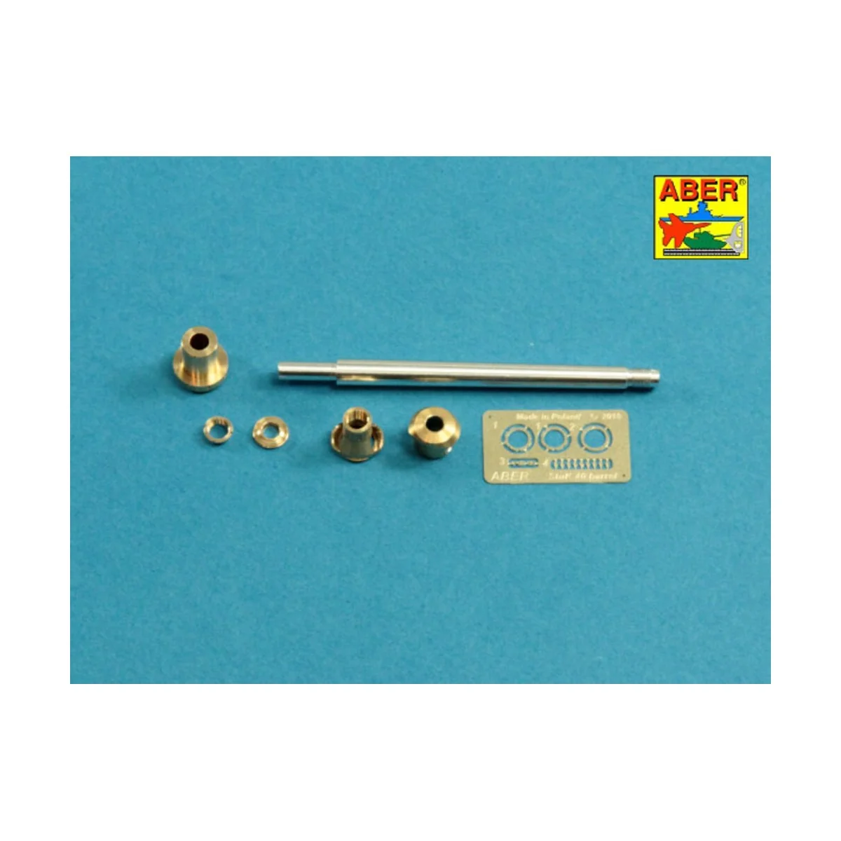 German StuK.40 L/48 7, 5 cm Barrel with middle muzzle brake for Stu... German StuK.40 L/48 7, 5 cm Barrel with middle muzzle brake for Stu...