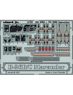 B-26B/C Marauder interior für Hasegawa-Bausatz, 1/72 - Eduard Acces...