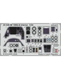 Bf 109G-6 for Airfix, 1/24 - Eduard Accessories BIG2408