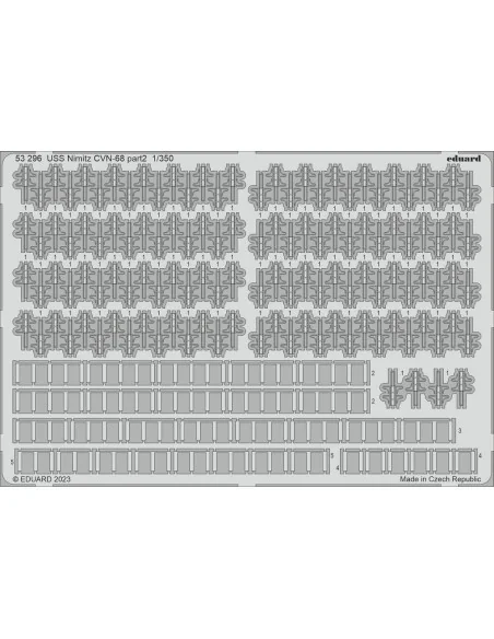 USS Nimitz CVN-68 PART I, 1/350 - Eduard Accessories BIG5369