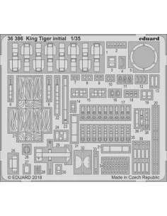 King Tiger initial for Takom, 1/35 - Eduard Accessories BIG3592 2