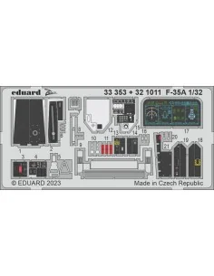 F-35A 1/32 TRUMPETER, 1/35 - Eduard Accessories BIG33155 2