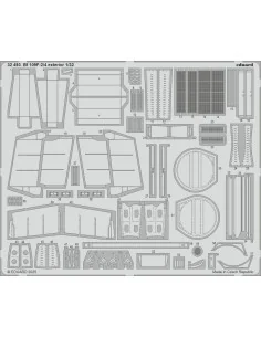 Bf 109F-2 HOBBY 2000 / HASEGAWA, 1/32 - Eduard Accessories BIG33166