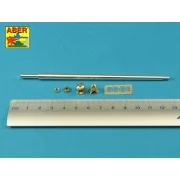 Germ.88.mm Pak 43/3 L/71 Barrel for Jagdpanther Ausf.G1 early, 1/35... Germ.88.mm Pak 43/3 L/71 Barrel for Jagdpanther Ausf.G1 early, 1/35...