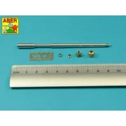 Germ.75mm barrel for KwK40L/43 with early model muzzle brake for Pz...