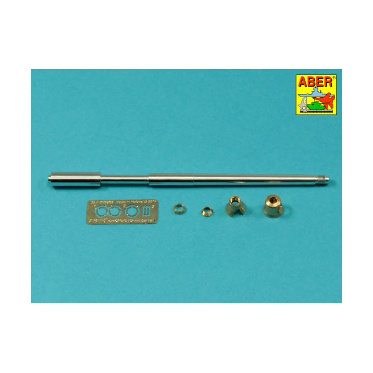 Germ.75mm barrel for KwK40L/43 with early model muzzle brake for Pz...