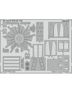 P-47D-30, 1/48 - Eduard Accessories BIG49410 2
