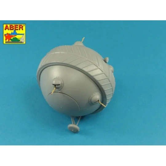 Set of 2 Barrels for German machine guns MG34, 1/35 - Aber Models 3...