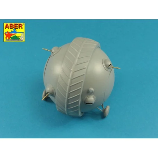 Set of 2 Barrels for German machine guns MG34, 1/35 - Aber Models 3...