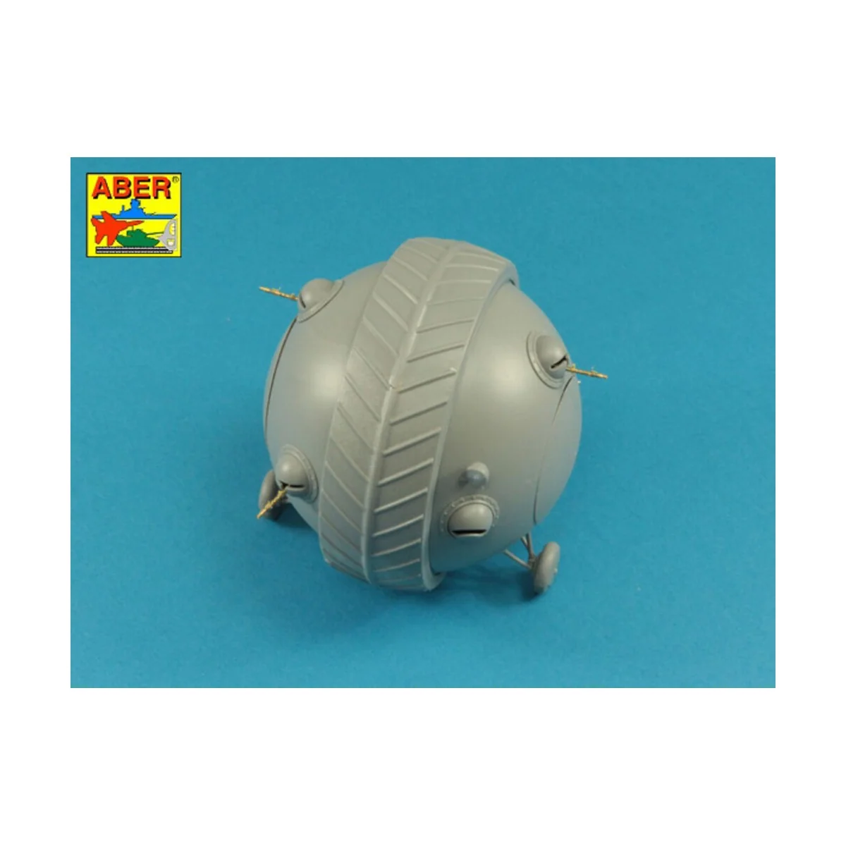 Set of 2 Barrels for German machine guns MG34, 1/35 - Aber Models 3...