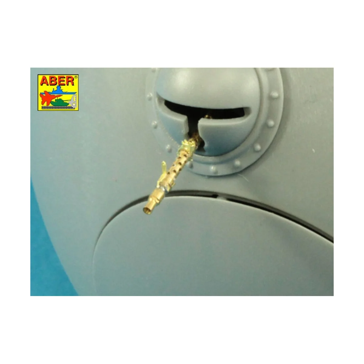 Set of 2 Barrels for German machine guns MG34, 1/35 - Aber Models 3...