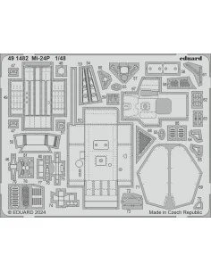 Mi-24P TRUMPETER, 1/48 - Eduard Accessories BIG49438 2