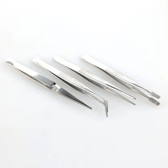 Tweezers Set (4 pieces) - Heller 99023