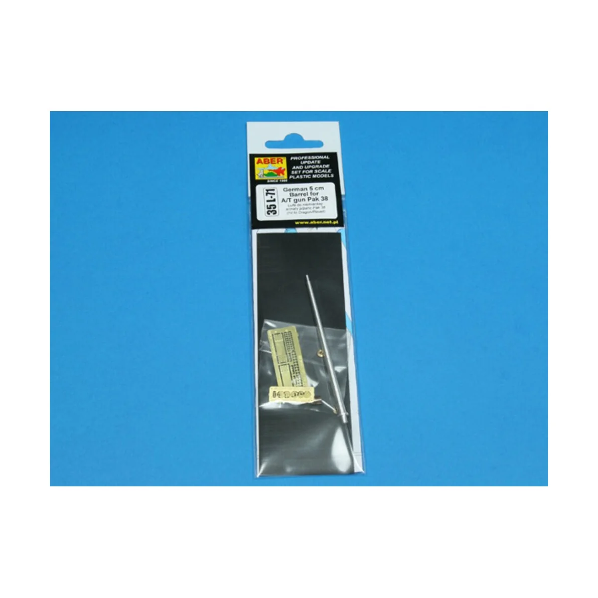 Germ.5cm barrel for Pak 38, 1/35 - Aber Models 35 L-071