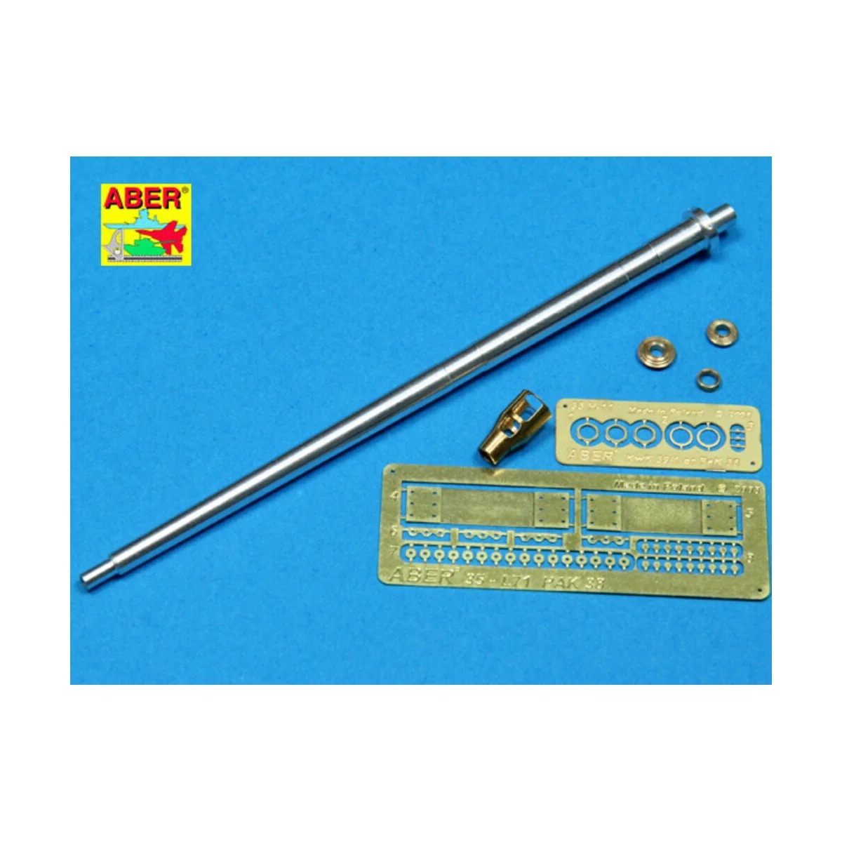 Germ.5cm barrel for Pak 38, 1/35 - Aber Models 35 L-071