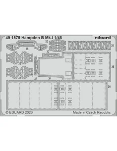 Hampden B Mk.I 1/48 for ICM, 1/48 - Eduard Accessories BIG49475
