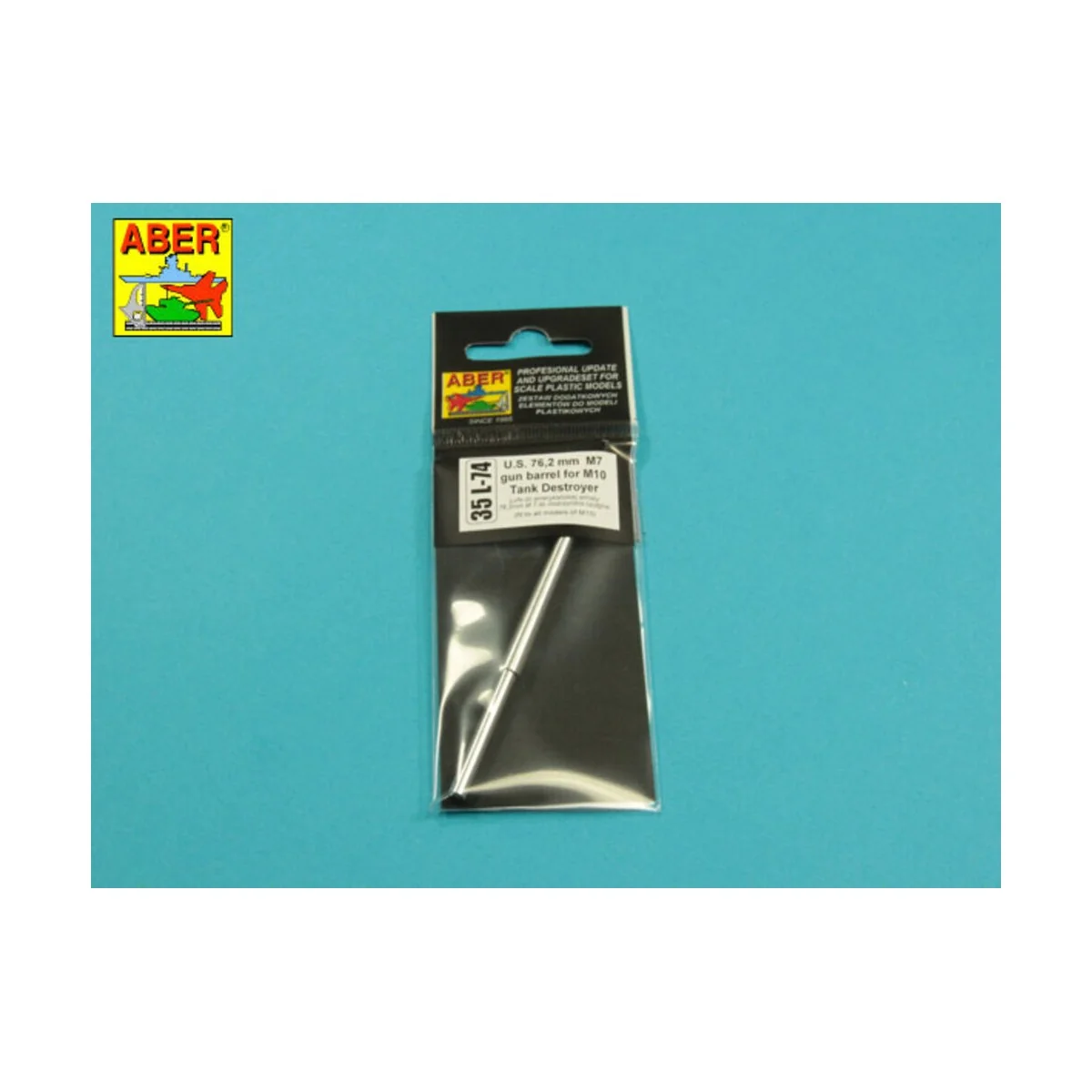 U.S. M7 Barrel for M10 Tank Destroyer, 1/35 - Aber Models 35 L-074