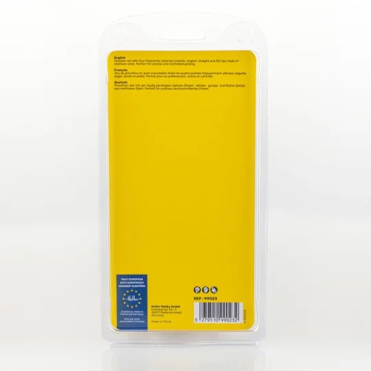 Tweezers Set (4 pieces) - Heller 99023