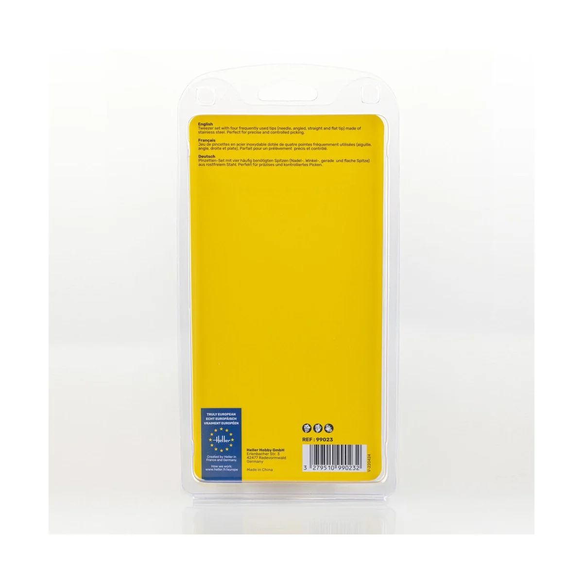 Tweezers Set (4 pieces) - Heller 99023
