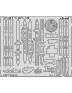 F-16I SUFA for Great Wall Hobby, 1/48 - Eduard Accessories BIG49477