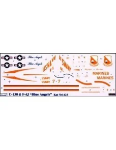C-130 & F4J 'Blue Angel' Aerobatic team, 1/144 - Amodel AMO1425 2