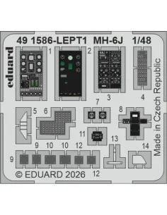 MH-6J for ICM, 1/48 - Eduard Accessories BIG49478