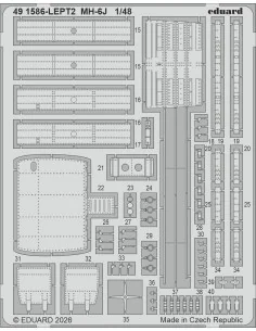 MH-6J for ICM, 1/48 - Eduard Accessories BIG49478 2