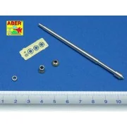 Germ.75mm barrel single baffle muzzle for Pz VI F2, 1/35 - Aber Mod...