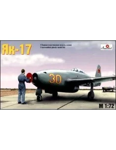 Yakolev Yak-17 Soviet jet fighter, 1/72 - Amodel AMO7224