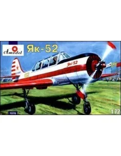 Yakovlev Yak-52 Soviet two-seat sporting, 1/72 - Amodel AMO7270