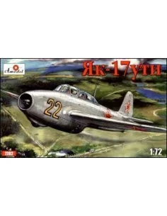 Yakovlev Yak-17UTI Soviet jet fighter, 1/72 - Amodel AMO7282