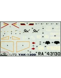 Yakovlev Yak-130D Russian modern trai.a., 1/72 - Amodel AMO7293 2