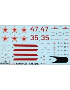 Yakovlev Yak-27R Soviet interceptor, 1/72 - Amodel AMO72111 2