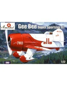 Gee Bee Super Sportster R1 Aircraft, 1/72 - Amodel AMO7267