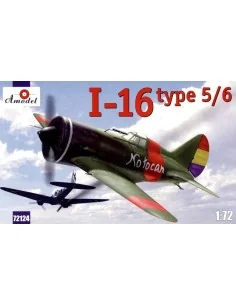 I-16 type 5/6 Soviet fighter, 1/72 - Amodel AMO72124