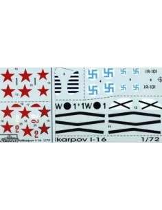 I-16 type 5/6 Soviet fighter, 1/72 - Amodel AMO72123 2