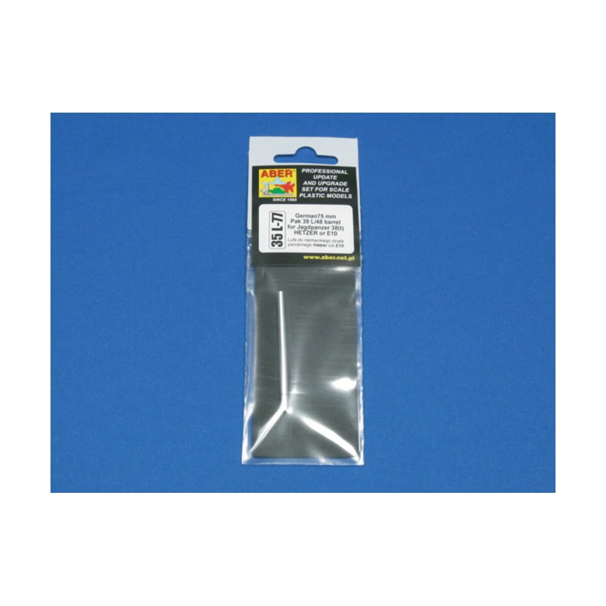 German 75mm barrel for Hetzer - Aber Models 35 L-077