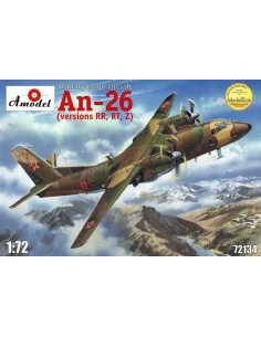 Antonov An-26 RR, RT, Z version, military, 1/72 - Amodel AMO72134