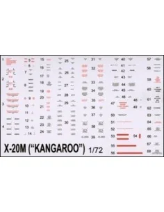 X-20M (AS-3 Kangaroo) Soviet guided miss, 1/72 - Amodel AMO72177 2