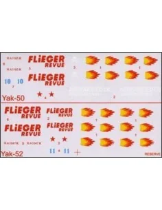 Yak-50 & Yak-52 'Flieger Revue' aerobati, 1/72 - Amodel AMO72179 2