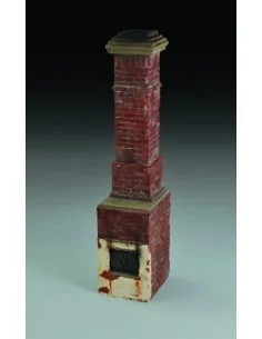 Russian house fireplace & chimney, 1/35 - Royal Model RM582