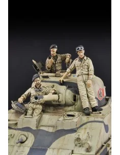 Sherman Clive crew, 1/35 - Royal Model RM583