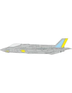 F-35A RAM panels late 1/72 TAMIYA, 1/72 - Eduard Accessories CX655