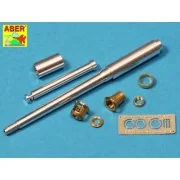 German 88 mm Barrel with late muzzle for Tiger I late, 1/35 - Aber ... German 88 mm Barrel with late muzzle for Tiger I late, 1/35 - Aber ...