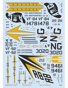 F-4B NAVY for TAMIYA, 1/48 - Eduard Accessories D48093 2