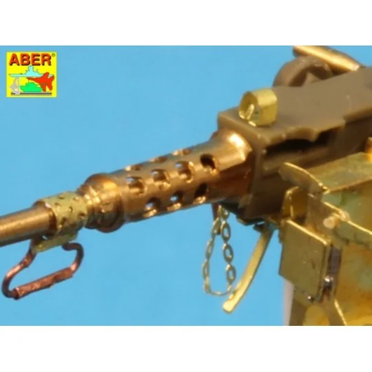 Barrel for M2 Browning '50 in (12, &mm), 1/35 - Aber Models 35 L-080