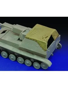 Canvas cover SU 76M, 1/35 - Royal Model RM607